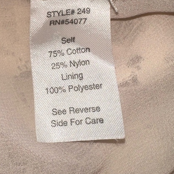 CAbi cream lace blazer jacket size 6 - Picture 6 of 6